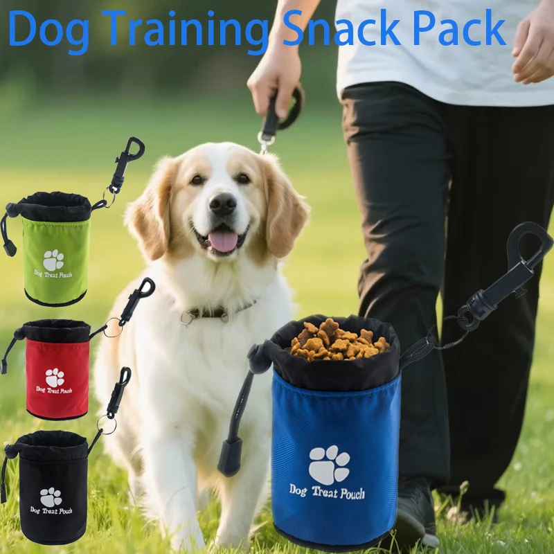 Portable Dog Treat Bag Outdoor Dog Treat Pouch for Training Feeding Bag Large Capacity Pet Trainer Waist Bag for Dog Snacks
Portable Dog Treat Bag Outdoor Dog Treat Pouch for Training Feeding Bag Large Capacity Pet Trainer Waist Bag for Dog Snacks