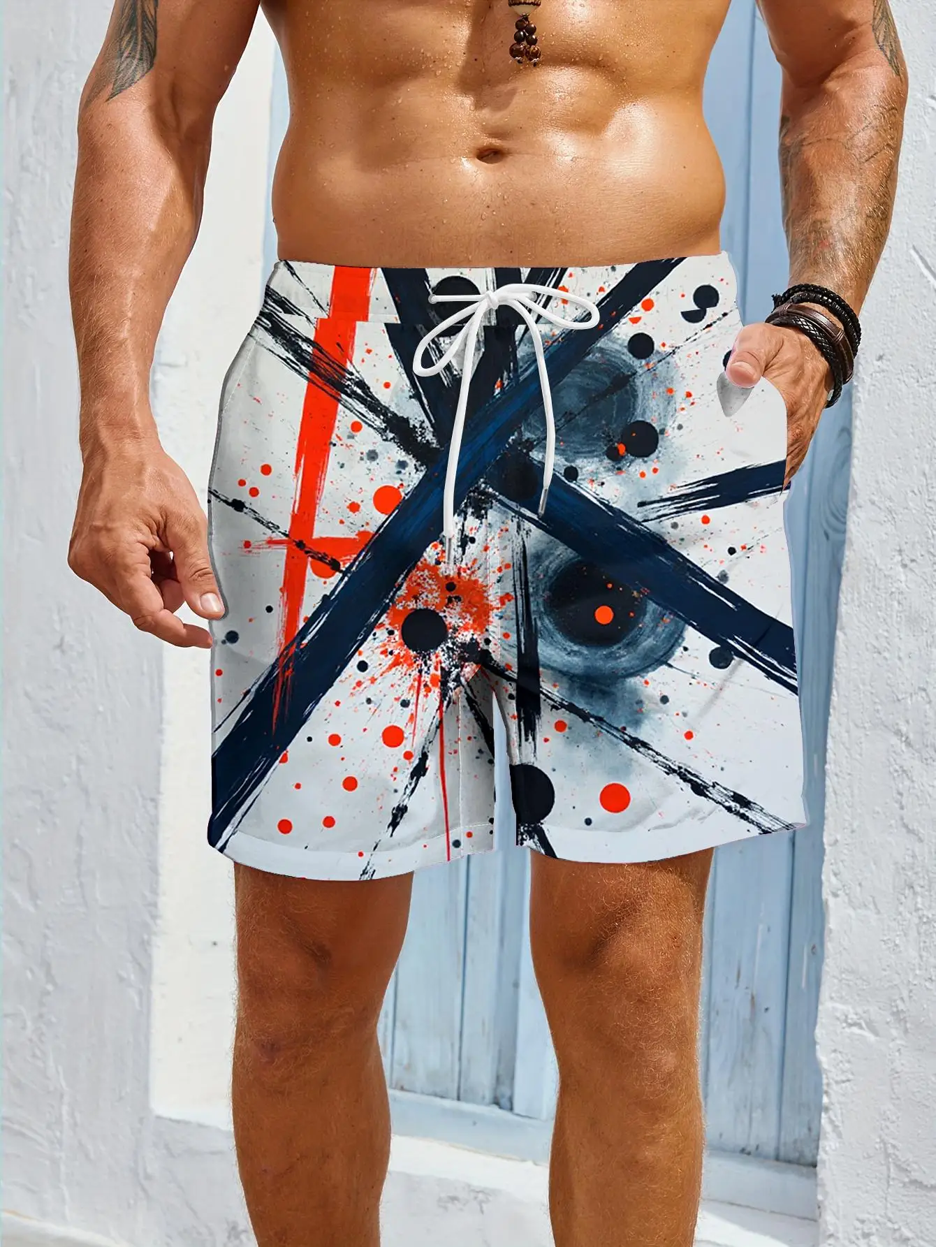 1pcs Men's Short swim trunks2026 Summer 3D Printed Short sleeve Breathable Polyester Quick drying running man pants
1pcs Men's Short swim trunks2026 Summer 3D Printed Short sleeve Breathable Polyester Quick drying running man pants