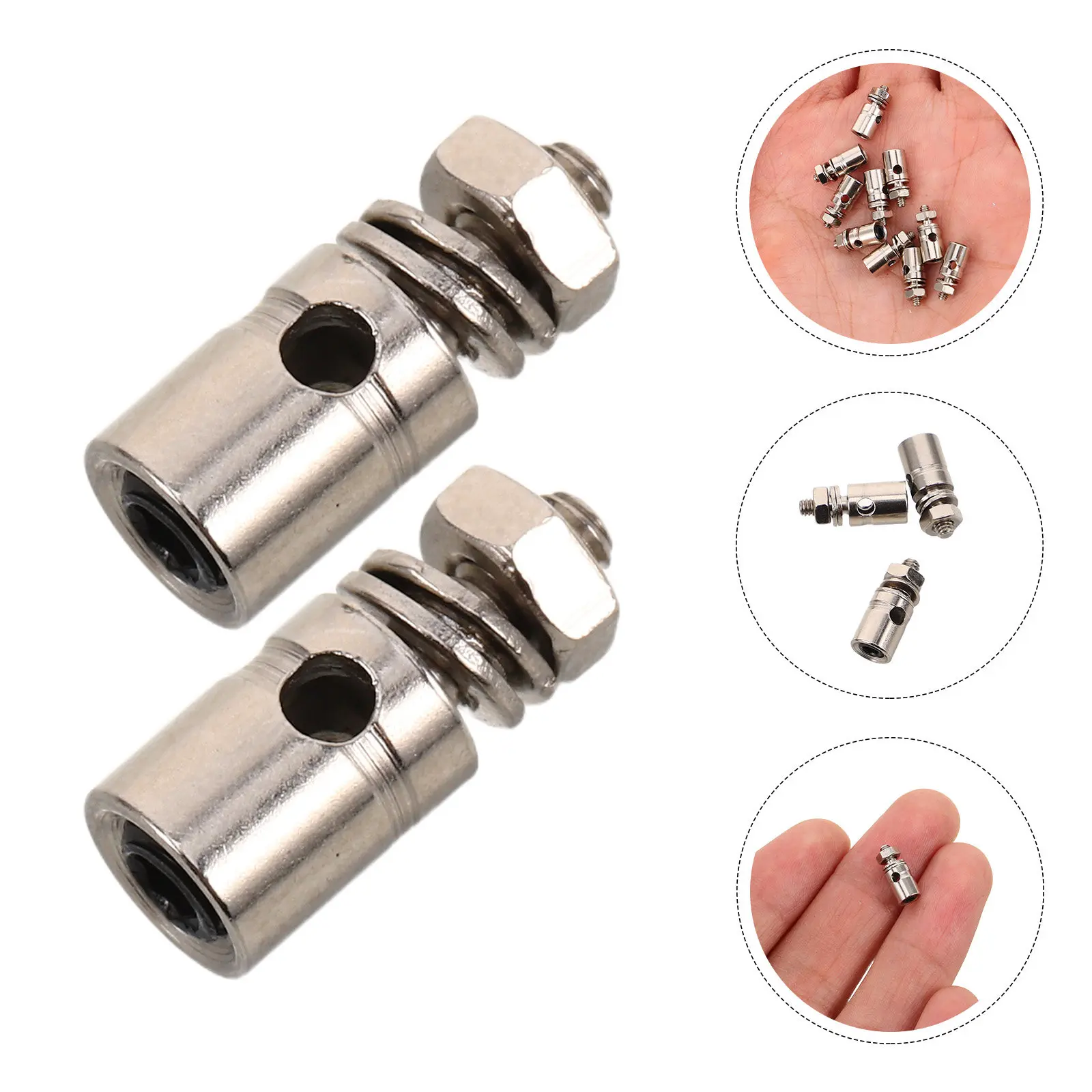 10Pcs Aircraft Control Horn Adjuster Pushrod Connector Linkage Stopper for Rc Plane Precise Rudder Angle Adjustment Airplane
10Pcs Aircraft Control Horn Adjuster Pushrod Connector Linkage Stopper for Rc Plane Precise Rudder Angle Adjustment Airplane