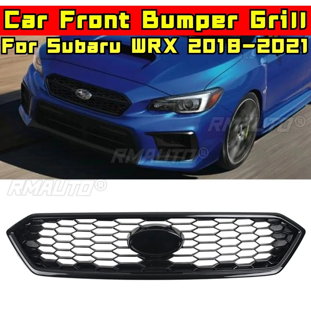Racing Grills Compatible with Subaru WRX 2018-2021 Body Kit Front Bumper Grill Grills Grille Car Accessories
Racing Grills Compatible with Subaru WRX 2018-2021 Body Kit Front Bumper Grill Grills Grille Car Accessories
