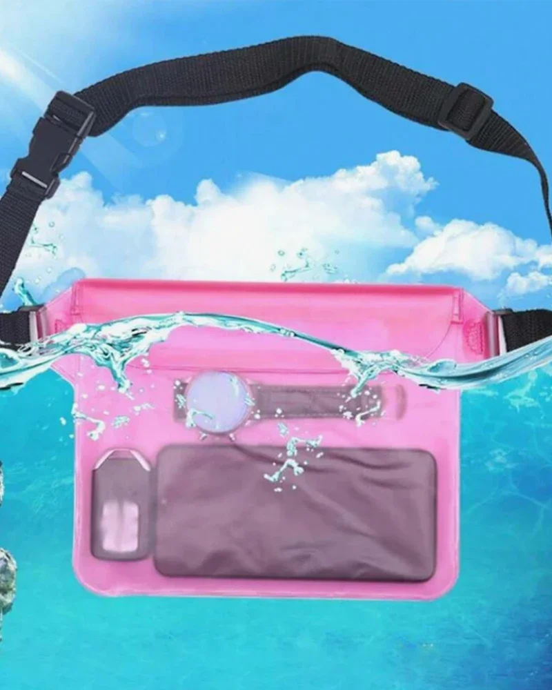 5/3/1pc Large Capacity Waterproof Phone Pocket, Triple-Layer Sealed Touch Screen Waterproof Phone Waist Bag, Suitable For Swimmi
5/3/1pc Large Capacity Waterproof Phone Pocket, Triple-Layer Sealed Touch Screen Waterproof Phone Waist Bag, Suitable For Swimmi