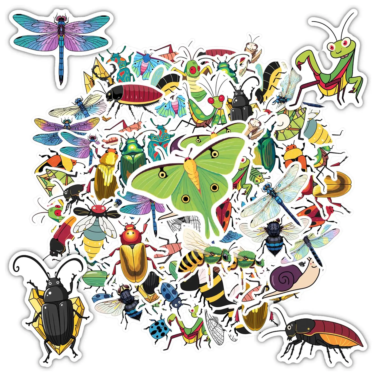 35pcs-50pcs Colorful Nature Stickers Playful Bugs Stickers DIY Stickers For Guitar Laptop Helmet Skateboard Notebook
35pcs-50pcs Colorful Nature Stickers Playful Bugs Stickers DIY Stickers For Guitar Laptop Helmet Skateboard Notebook