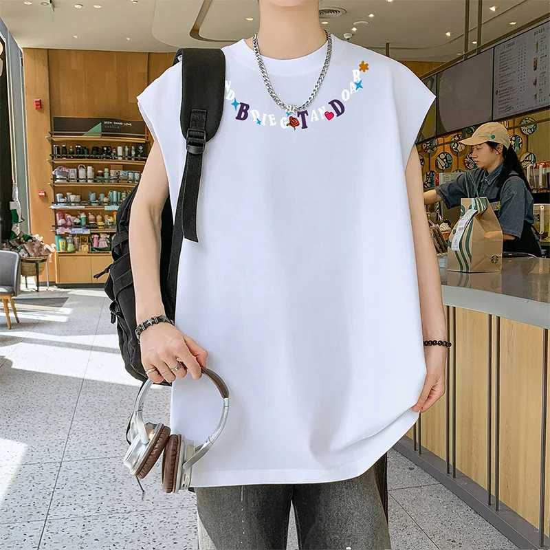 Outdoor Comprehensive Training Trend Vest Summer Comfortable and Fashionable Trend Loose Tie Dye Printed Men's Casual T-shirt
Outdoor Comprehensive Training Trend Vest Summer Comfortable and Fashionable Trend Loose Tie Dye Printed Men's Casual T-shirt