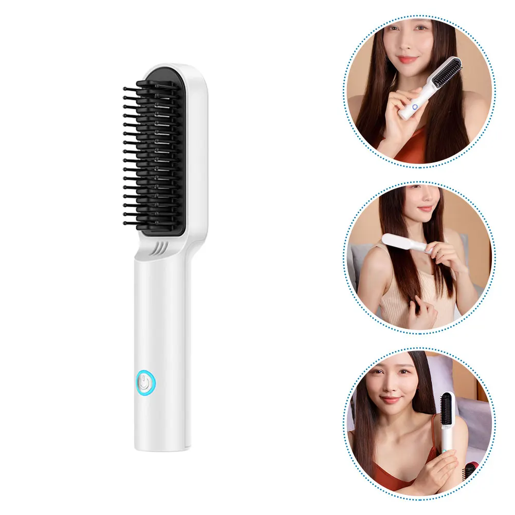 1 set Portable Usb Straightening Brush Electric Curler Multifunctional Hair Styling Comb Lightweight Durable Smoothing Hair Tool
1 set Portable Usb Straightening Brush Electric Curler Multifunctional Hair Styling Comb Lightweight Durable Smoothing Hair Tool