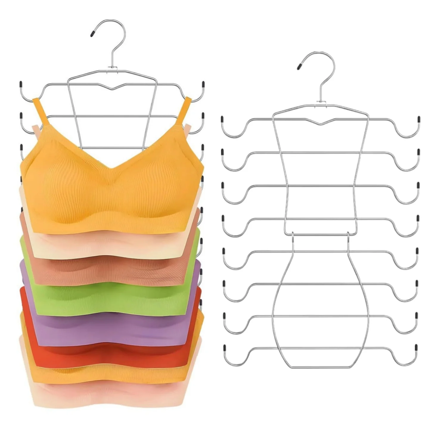 1 шт. прочная металлическая вешалка для бюстгальтера — компактный органайзер для бюстгальтеров, майков и спортивных бюстгальтеров.
1 шт. прочная металлическая вешалка для бюстгальтера — компактный органайзер для бюстгальтеров, майков и спортивных бюстгальтеров.