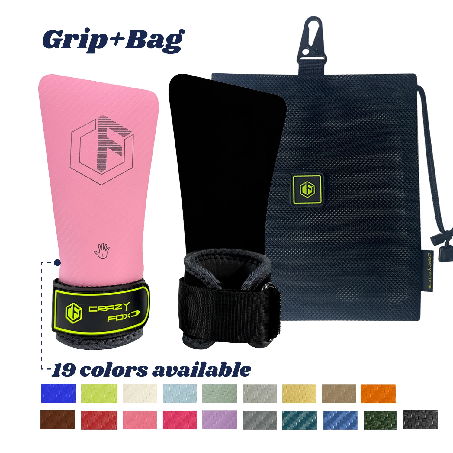 Grips Cross Training No Chalk Carry Bag Crazy Fox Gymnastics Weight Lifting Workout Deadlift WOD Anti-Slip Gym Grip Fitness
Grips Cross Training No Chalk Carry Bag Crazy Fox Gymnastics Weight Lifting Workout Deadlift WOD Anti-Slip Gym Grip Fitness