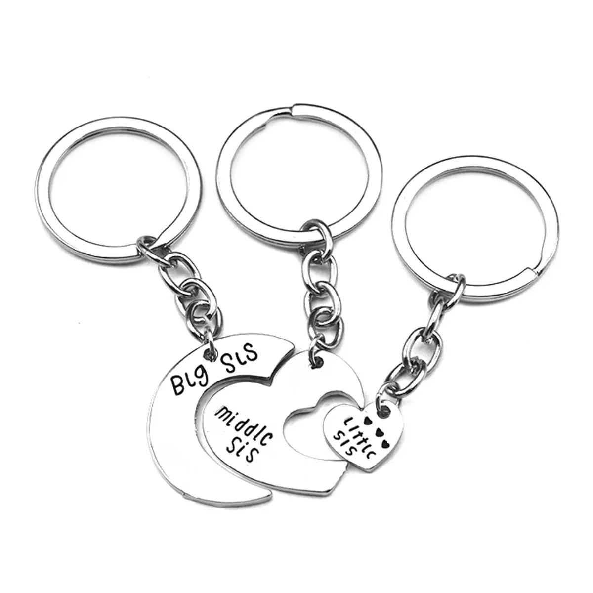 Friendship Gifts Cute Puzzle Keychain Alloy Sister Chain Metal Charm Creative Accessories For Bag Car Cell Phone
Friendship Gifts Cute Puzzle Keychain Alloy Sister Chain Metal Charm Creative Accessories For Bag Car Cell Phone