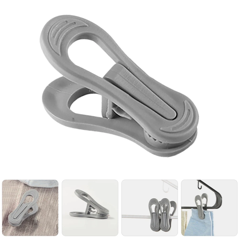 30 pcs Hanger Clips Large Wind-Proof Plastic Clothes Clips Multifunctional Quilt Bed Sheet Hangers Secure Hold Heavy
30 pcs Hanger Clips Large Wind-Proof Plastic Clothes Clips Multifunctional Quilt Bed Sheet Hangers Secure Hold Heavy
