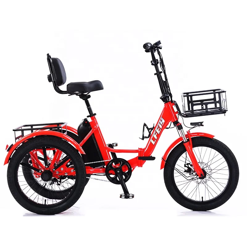20 Inch Triciclo Electric Trike 350W Motor Foldable Alloy Frame 3 Wheel E Bike Tricycle Three Wheels Adult Cargo Electric Bike
20 Inch Triciclo Electric Trike 350W Motor Foldable Alloy Frame 3 Wheel E Bike Tricycle Three Wheels Adult Cargo Electric Bike