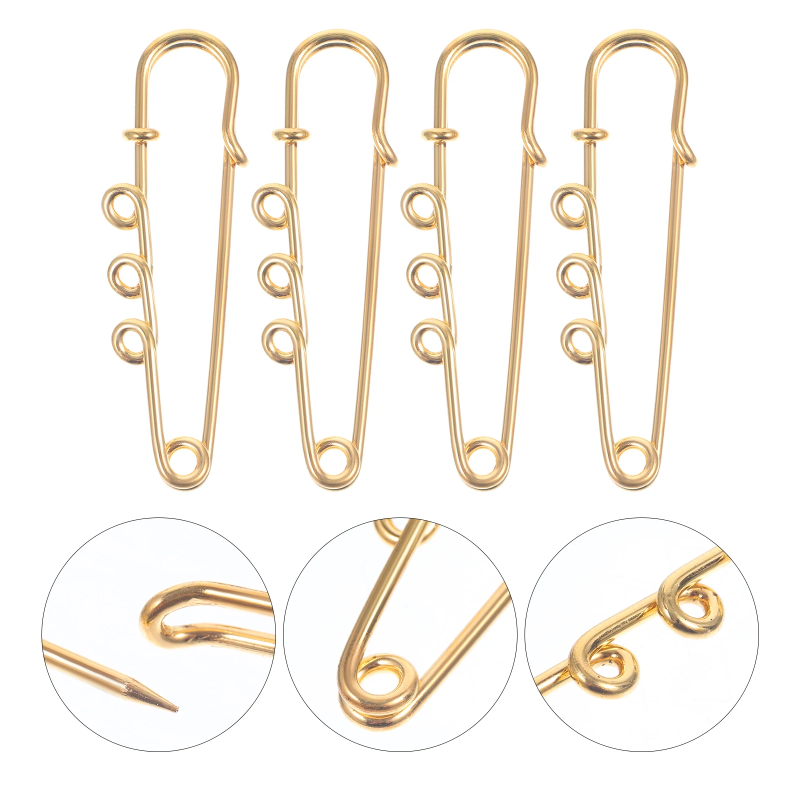 50pcs Safety Pins Alloy Brooch Findings For Diy Crafts Clothing Fixing Decorative Pin Needles Blanket Pins Handicraft
50pcs Safety Pins Alloy Brooch Findings For Diy Crafts Clothing Fixing Decorative Pin Needles Blanket Pins Handicraft