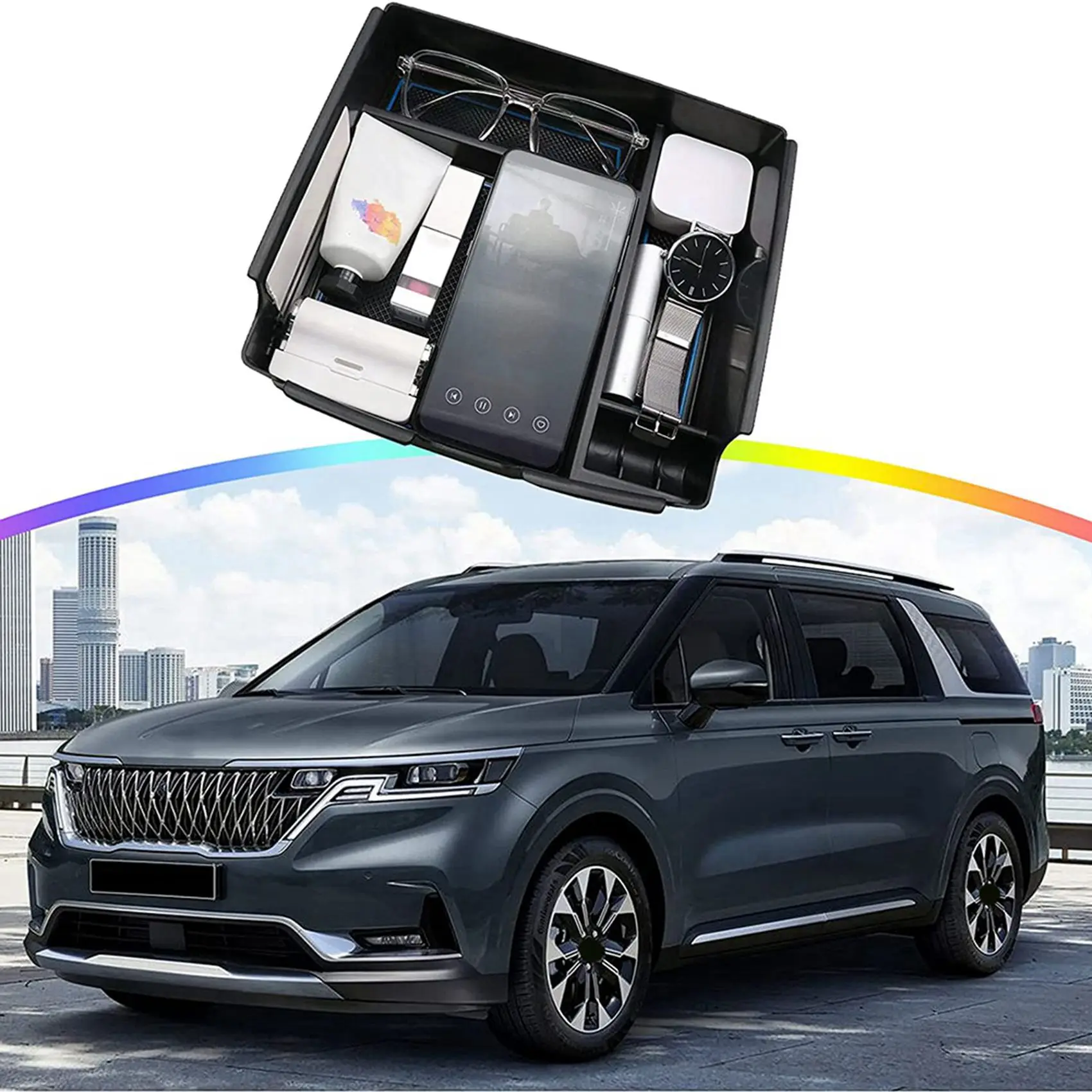 4X For Kia Carnival 2021 2022 Car Central Console Armrest Storage Box Holder Interior Organizer Glove Tray Accessories-A08Q
4X For Kia Carnival 2021 2022 Car Central Console Armrest Storage Box Holder Interior Organizer Glove Tray Accessories-A08Q