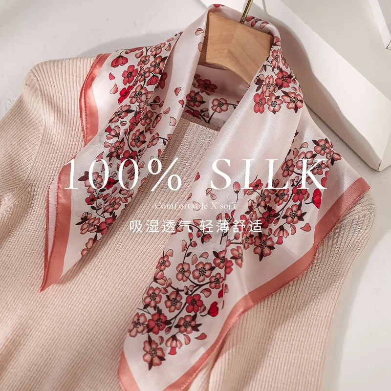 100% Silk Scarf Fashion Hijab Hair Band Print Ribbon Headbands Shawls Headscarf Designer Accesories Luxury Brands Wraps
100% Silk Scarf Fashion Hijab Hair Band Print Ribbon Headbands Shawls Headscarf Designer Accesories Luxury Brands Wraps