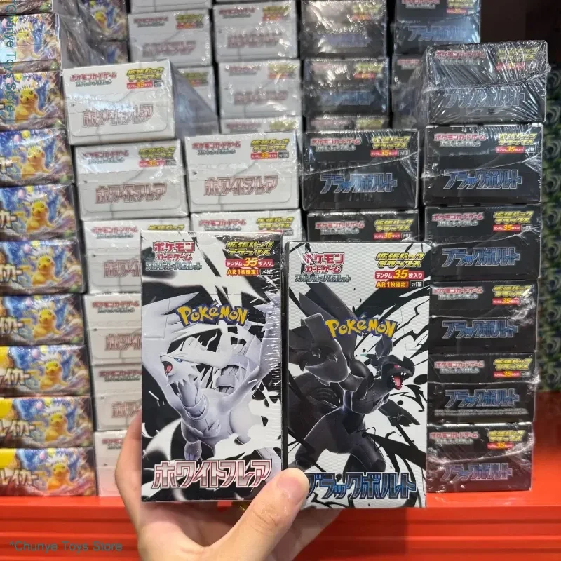 Original Pokemon SV11B SV11W Japanese PTCG Cards Gift Box Anime Zekrom Reshiram Tao Trio Thin Fat Booster Box Collectible Gifts
Original Pokemon SV11B SV11W Japanese PTCG Cards Gift Box Anime Zekrom Reshiram Tao Trio Thin Fat Booster Box Collectible Gifts