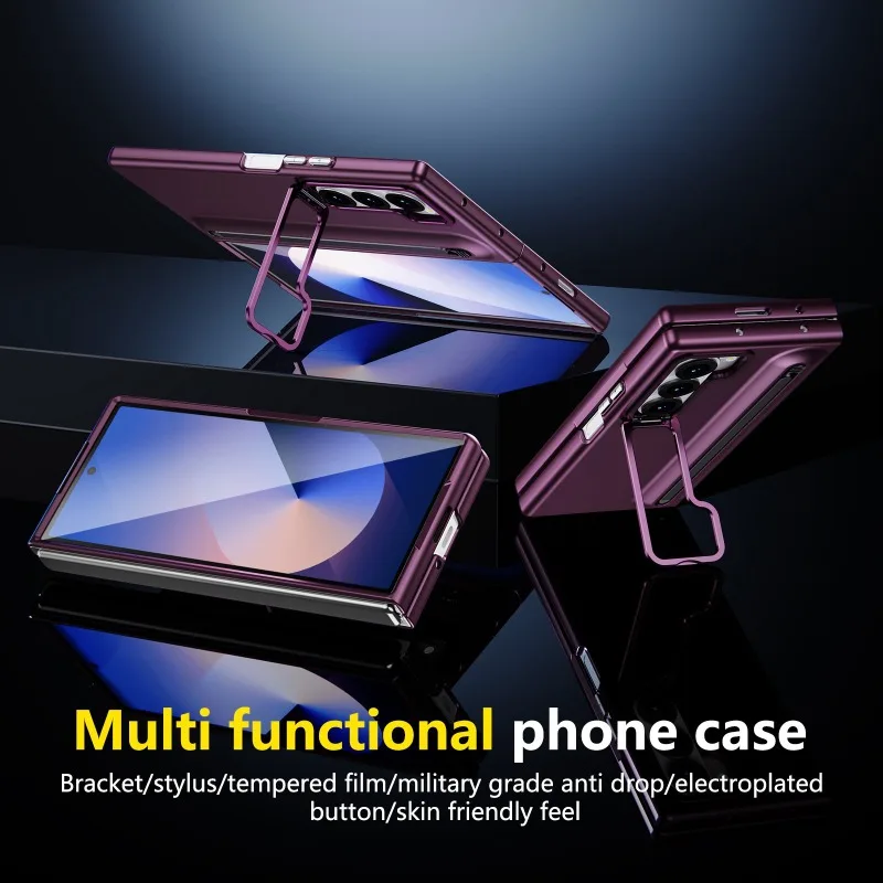 Case For Samsung Galaxy Z Fold7 6 5 4 3 Phone Case Lens Holder Pen Slot with Pen Shell Film Integrated Z Fold7 Protective Case
Case For Samsung Galaxy Z Fold7 6 5 4 3 Phone Case Lens Holder Pen Slot with Pen Shell Film Integrated Z Fold7 Protective Case