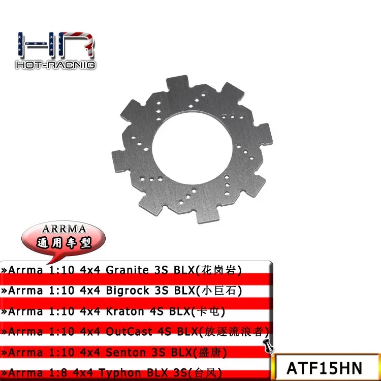 Hot Racing Aluminum Slipper Pads for Arrma Kraton Typhon Outcast Senton 4S 6S BLX Upgrade Replacement Part
Hot Racing Aluminum Slipper Pads for Arrma Kraton Typhon Outcast Senton 4S 6S BLX Upgrade Replacement Part