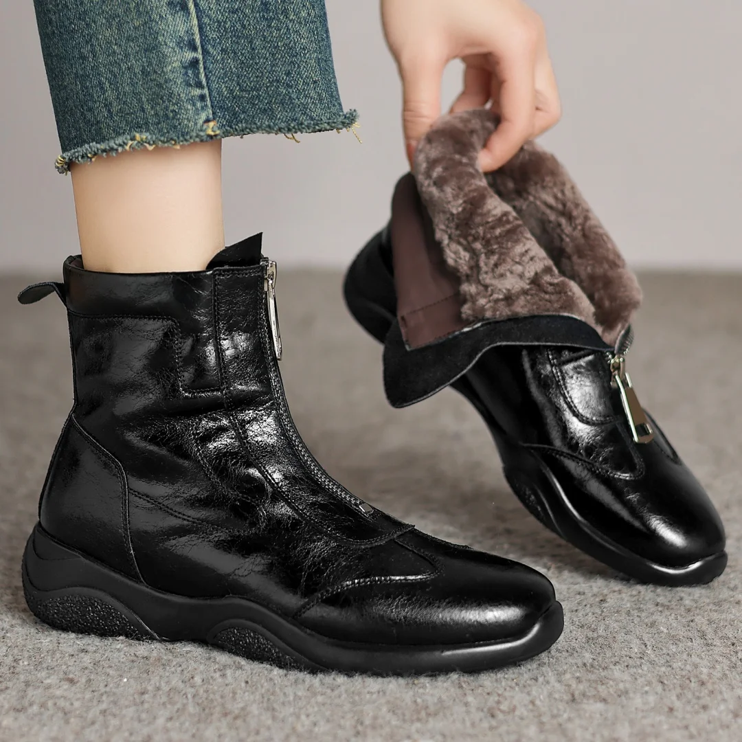 Женские зимние ботильоны на платформе с молнией спереди и толстой подошвой, зимние зимние ботильоны, повседневные женские короткие ботильоны
Женские зимние ботильоны на платформе с молнией спереди и толстой подошвой, зимние зимние ботильоны, повседневные женские короткие ботильоны