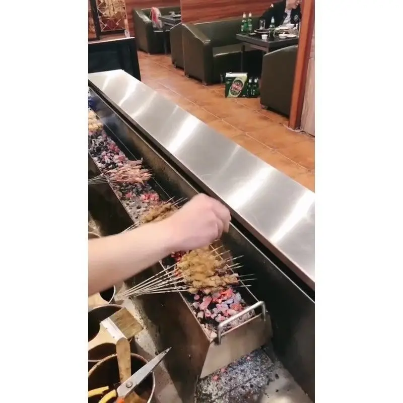 Barbecue grill smokeless purification barbecue truck barbecue grill stainless steel environmental protection flat suction
Barbecue grill smokeless purification barbecue truck barbecue grill stainless steel environmental protection flat suction