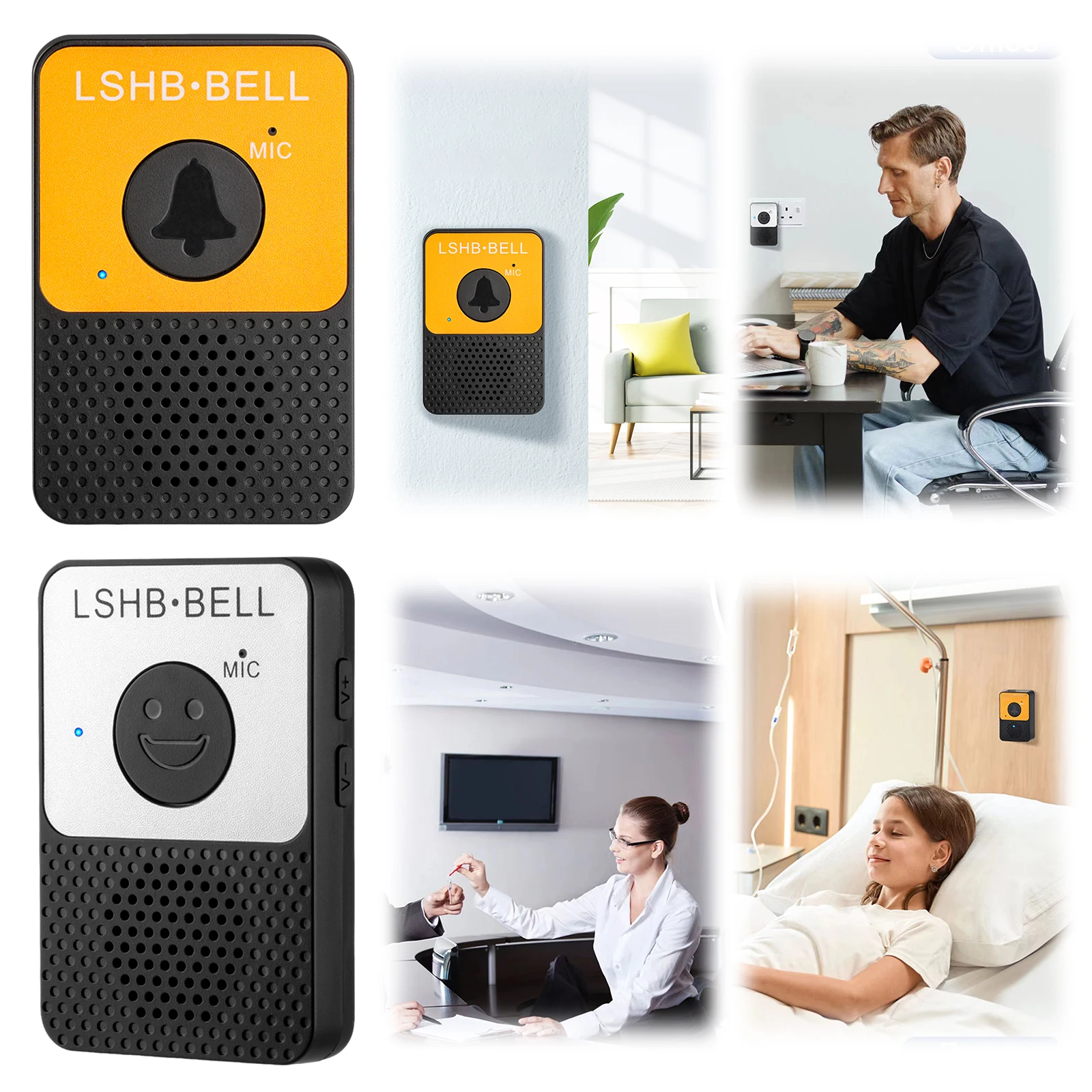 Hands Free Wireless Doorbell Intercom 8 Level Volume & LED Flash 800ft Long Range Door Intercoms System for House Classroom
Hands Free Wireless Doorbell Intercom 8 Level Volume & LED Flash 800ft Long Range Door Intercoms System for House Classroom