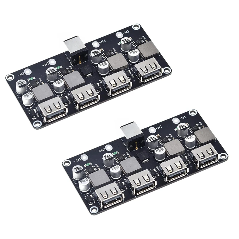 4X QC3.0 QC2.0 USB-плата быстрого зарядного устройства 4XUSB-порт DC-DC преобразователь DC12V-30V в DC 3-12V модуль зарядки-AT93
4X QC3.0 QC2.0 USB-плата быстрого зарядного устройства 4XUSB-порт DC-DC преобразователь DC12V-30V в DC 3-12V модуль зарядки-AT93