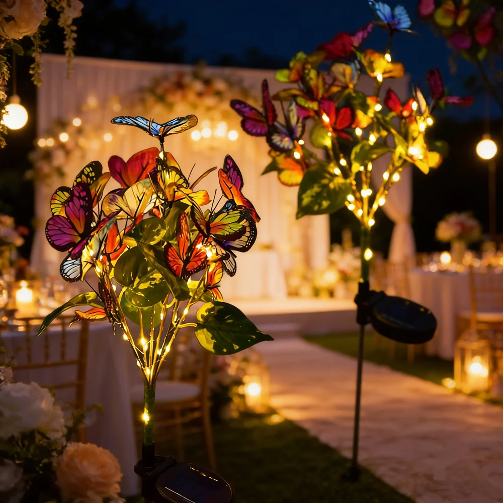 1pc Outdoor Courtyard Decorative Lamp Festival Garden Lights Solar Garden Butterfly Lights for Yard Garden Yard Path Decoration
1pc Outdoor Courtyard Decorative Lamp Festival Garden Lights Solar Garden Butterfly Lights for Yard Garden Yard Path Decoration
