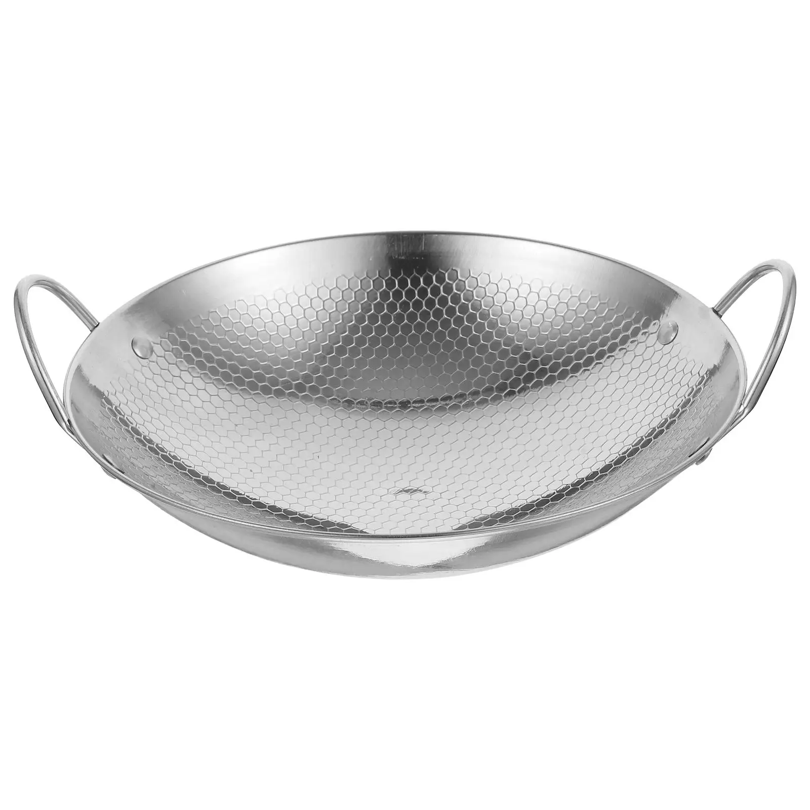 Stainless Steel Dry Pot Frying Pan 8 Inch Smooth Surface Easy Clean Kitchen Metal Cooking Tool Small Pans for Home Restaurant
Stainless Steel Dry Pot Frying Pan 8 Inch Smooth Surface Easy Clean Kitchen Metal Cooking Tool Small Pans for Home Restaurant
