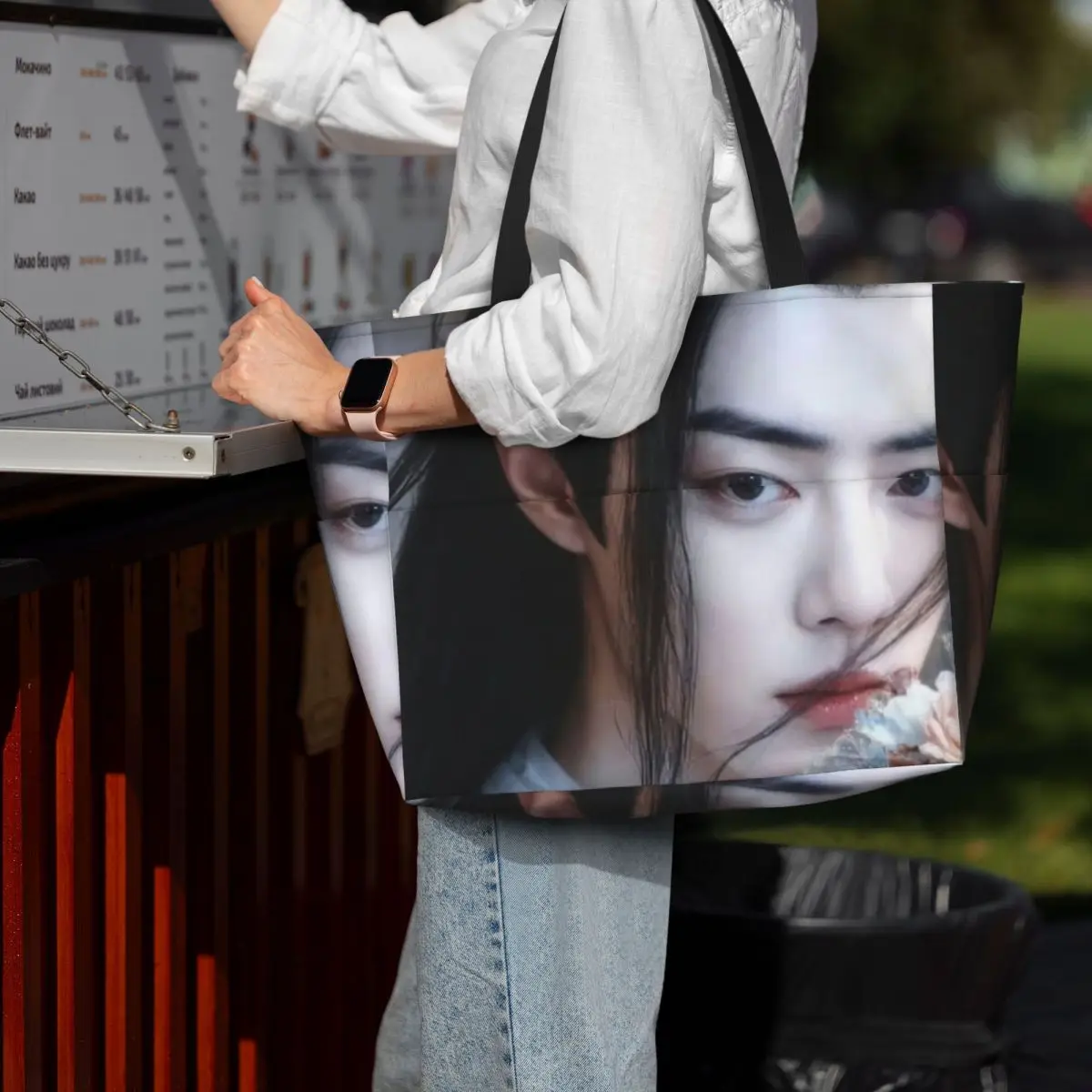 Xiao Zhan Beach Tote Bag Sport Gym Yoga Duffle Large Tote Bag Women Travel Bag Fitness bag
Xiao Zhan Beach Tote Bag Sport Gym Yoga Duffle Large Tote Bag Women Travel Bag Fitness bag