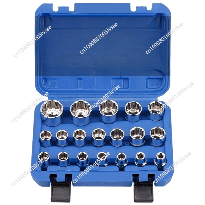 8-36mm Specification 1/2 Hexagon Torx Sockets Set Ratchet Wrench Tool Head Auto Repair Equipment Repair Professional Tools
8-36mm Specification 1/2 Hexagon Torx Sockets Set Ratchet Wrench Tool Head Auto Repair Equipment Repair Professional Tools
