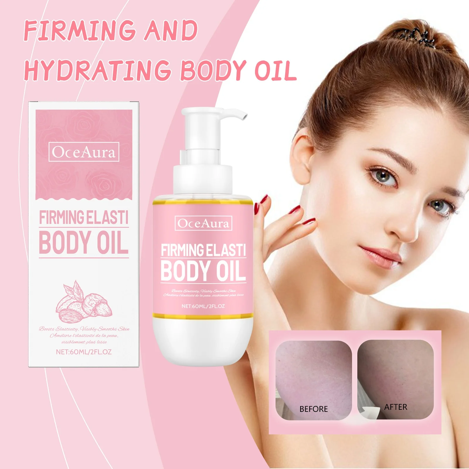 Укрепляющее масло для тела, увлажняющее, питательное, разглаживающее кожу всего тела, увлажняющий уход, улучшает провисание, повышает эластичность, масло для тела
Укрепляющее масло для тела, увлажняющее, питательное, разглаживающее кожу всего тела, увлажняющий уход, улучшает провисание, повышает эластичность, масло для тела