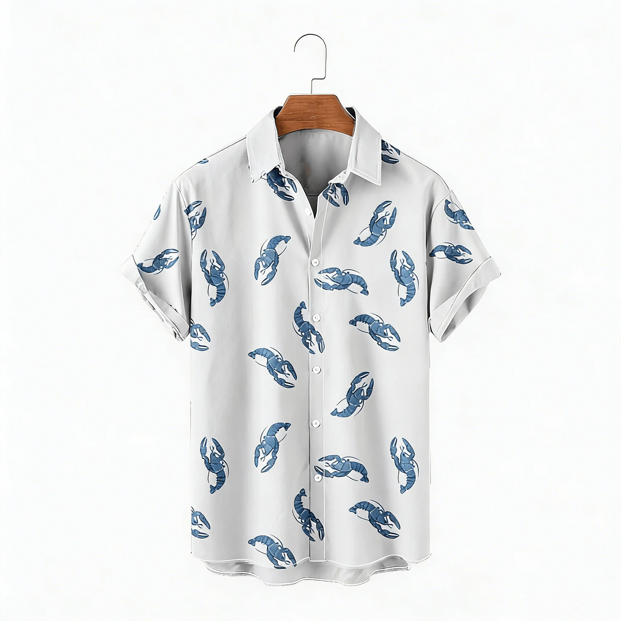 Men's Spring Hawaiian Shirt, Print Short Sleeve Shirt, Casual Button Up for Beach and Coastal Style
Men's Spring Hawaiian Shirt, Print Short Sleeve Shirt, Casual Button Up for Beach and Coastal Style