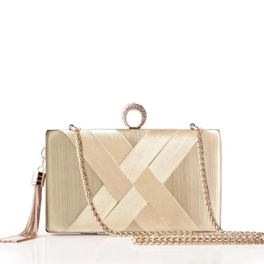 Clutch Purses for Women - Evening Bag Tassel Pendant Clutch for Bride Party Prom Wedding
Clutch Purses for Women - Evening Bag Tassel Pendant Clutch for Bride Party Prom Wedding