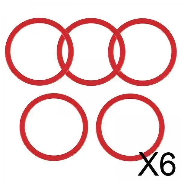 6x 5PCS 42mm OD. Bottom Bracket Gasket Bike BB Axle Washer Aluminium Alloy Bike Flywheel Hub Spacer Repair Accessories
6x 5PCS 42mm OD. Bottom Bracket Gasket Bike BB Axle Washer Aluminium Alloy Bike Flywheel Hub Spacer Repair Accessories