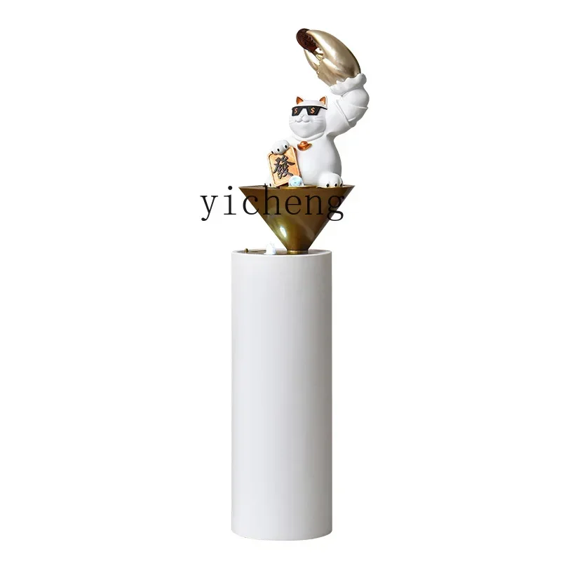 light luxury modern flowing water ornament living room office entrance large floor creative lucky cat decoration
light luxury modern flowing water ornament living room office entrance large floor creative lucky cat decoration