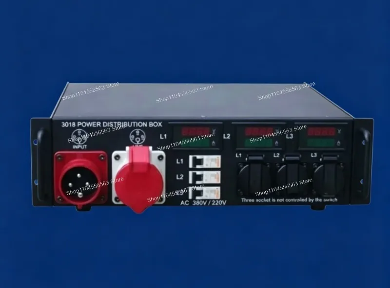 Professional Portable Power Distribution Box: 380V 220V 5-Pin, 3-Phase Master Switch, Heavy Duty Metal Case
Professional Portable Power Distribution Box: 380V 220V 5-Pin, 3-Phase Master Switch, Heavy Duty Metal Case