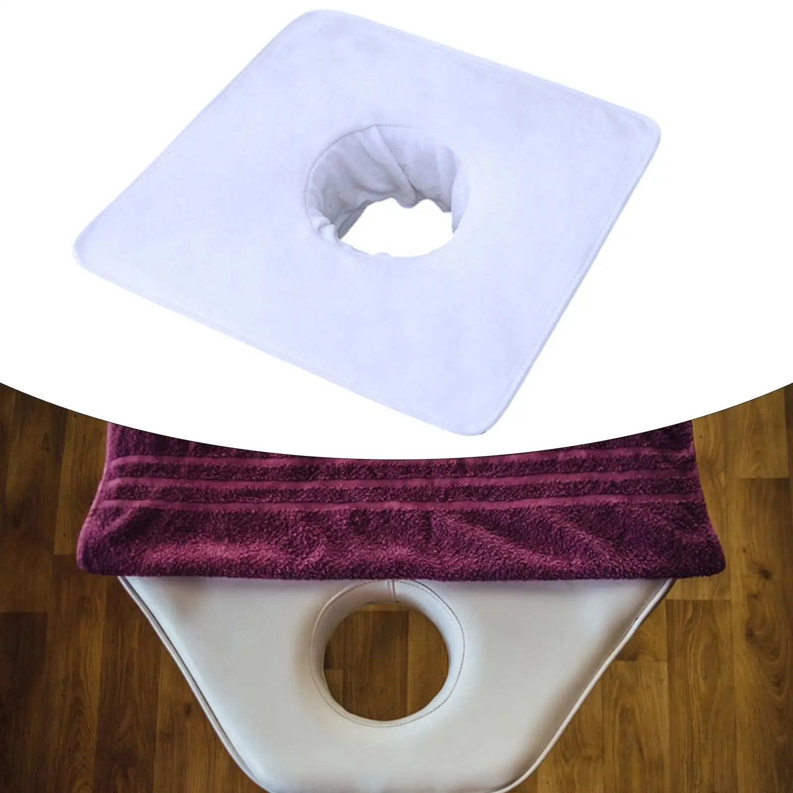 SPA Massage Table Towel with Face Hole Sturdy Lightweight Beauty Towel Reusable Soft Microfiber Face Towel for Beauty SPA Salons
SPA Massage Table Towel with Face Hole Sturdy Lightweight Beauty Towel Reusable Soft Microfiber Face Towel for Beauty SPA Salons