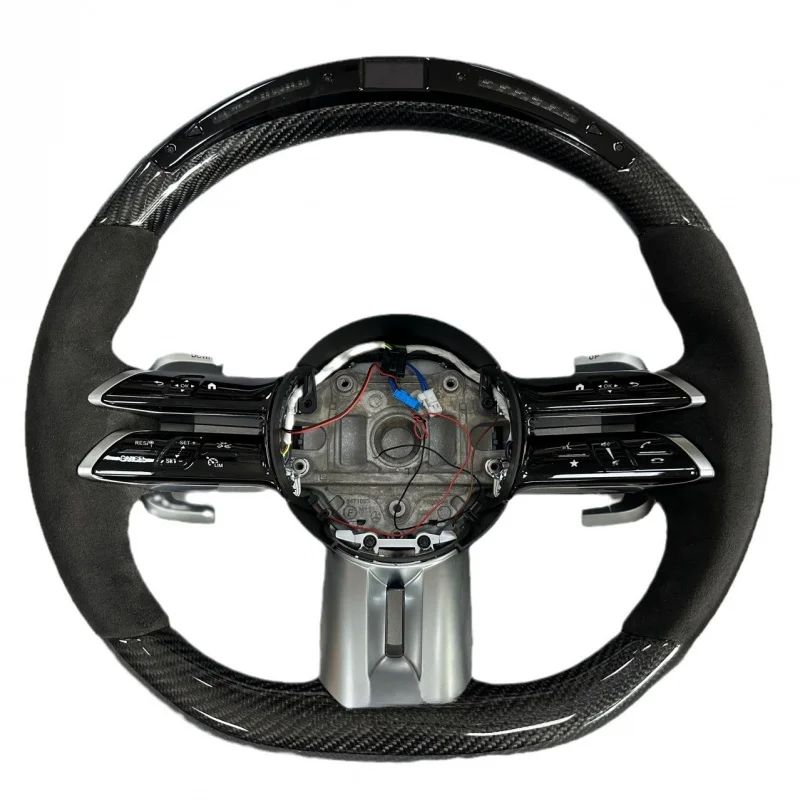 For Mercedes-Benz CLA/CLC/CLK/CLB/A/C/E/S-Class Dragonfly Plate Modified AMG Carbon Fiber Steering Wheel
For Mercedes-Benz CLA/CLC/CLK/CLB/A/C/E/S-Class Dragonfly Plate Modified AMG Carbon Fiber Steering Wheel