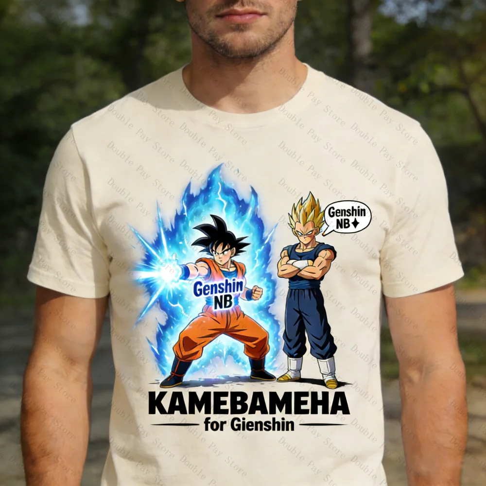 Dragon Ball Impact T-Shirt Men's Kamehameha Print Short Sleeve Casual Streetwear Anime Tee Summer Cotton Top Limited Hot Sale
Dragon Ball Impact T-Shirt Men's Kamehameha Print Short Sleeve Casual Streetwear Anime Tee Summer Cotton Top Limited Hot Sale