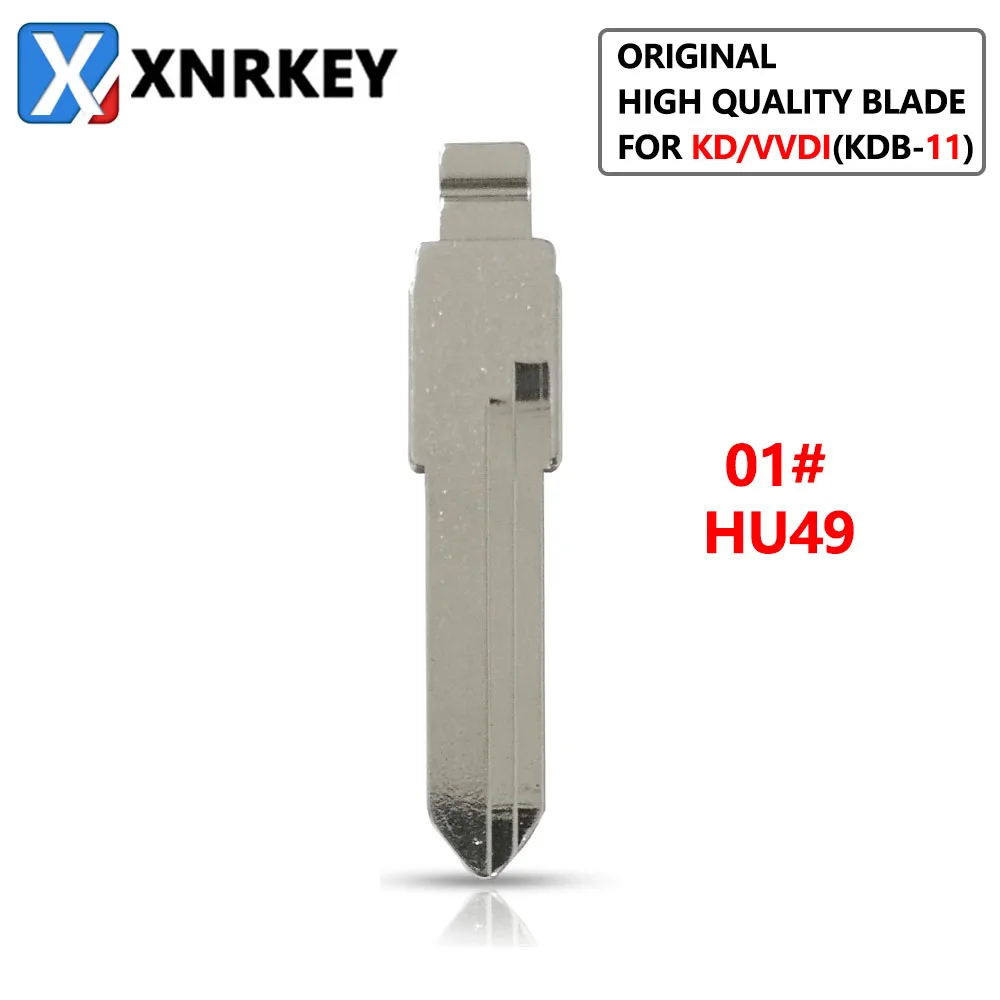 XNRKEY 10 Pcs 01# HU49 Original High Quality Blade for KD/VVDI Remote Key Replacement Metal Blank Uncut Blade
XNRKEY 10 Pcs 01# HU49 Original High Quality Blade for KD/VVDI Remote Key Replacement Metal Blank Uncut Blade
