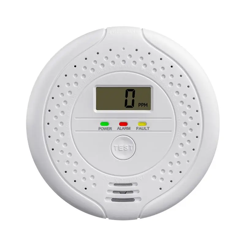 ABGN CO Alarm Sensor Carbon For Home Kitchen High Sensitive Warning LCD Display CO Alarm Carbon Monoxide Alarm Detector