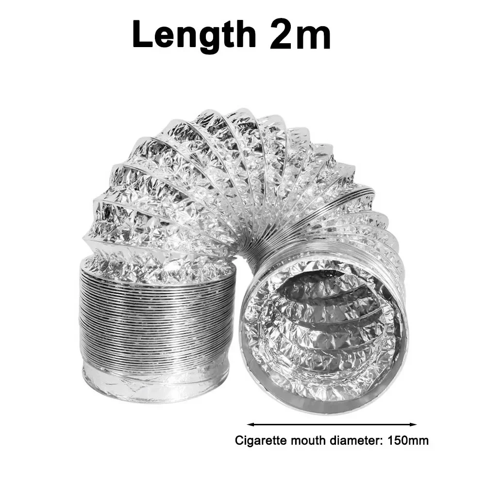 1pc 2M Exhaust Hose Extendable High Temperature Resistant Telescopic Exhaust Pipe Air Circulation For Air Conditioning Systems
1pc 2M Exhaust Hose Extendable High Temperature Resistant Telescopic Exhaust Pipe Air Circulation For Air Conditioning Systems