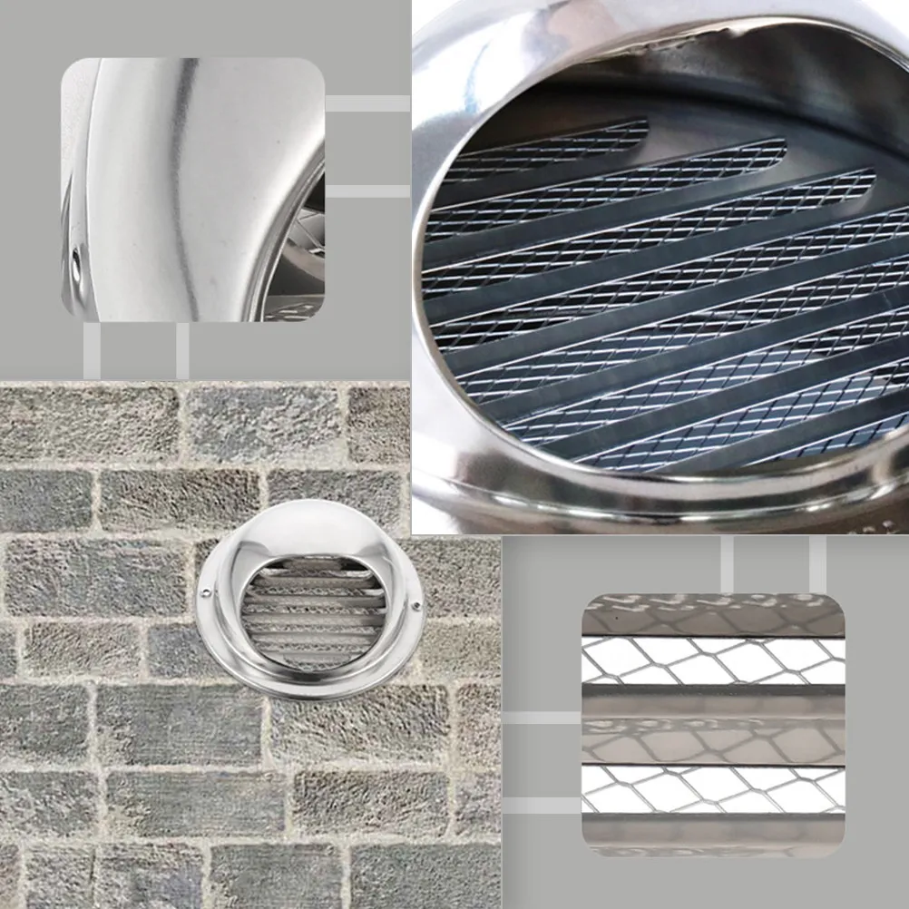 1pc Stainless Steel Chimney Vent Cover Windproof Rainproof Outlet Protector For Home Exhaust Pipe Ventilation Protection
1pc Stainless Steel Chimney Vent Cover Windproof Rainproof Outlet Protector For Home Exhaust Pipe Ventilation Protection