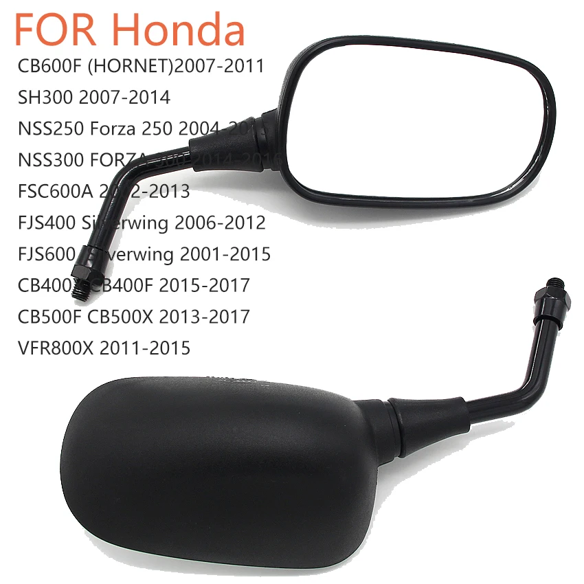 Motorcycle Side Mirror View Mirror For Honda CB600F SH300 FSC600A VFR800X CB500 400 F CB500 400 X NSS250 NSS300 Forza FJS400 600
Motorcycle Side Mirror View Mirror For Honda CB600F SH300 FSC600A VFR800X CB500 400 F CB500 400 X NSS250 NSS300 Forza FJS400 600