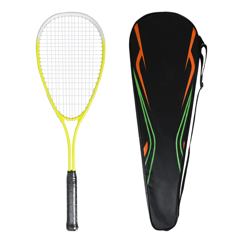 New Brand Wholesale Aluminum Alloy Squash Racquet Cheap Price Training Squash Racket With Grips
New Brand Wholesale Aluminum Alloy Squash Racquet Cheap Price Training Squash Racket With Grips