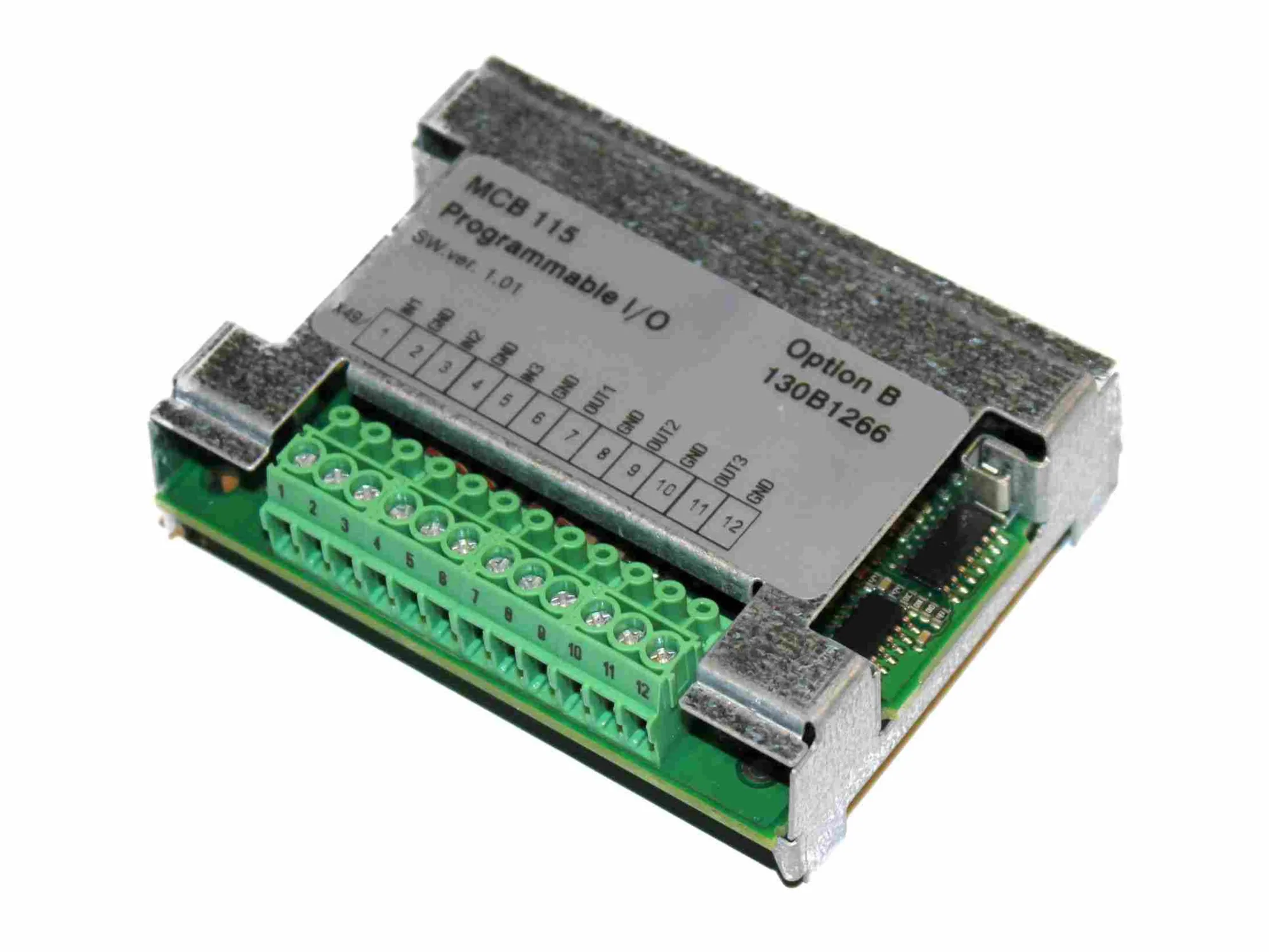 Программируемое устройство ввода/вывода VLT MCB 115, с покрытием 130B1266 VLT ® Программируемый блок ввода/вывода MCB 115, с покрытием
Программируемое устройство ввода/вывода VLT MCB 115, с покрытием 130B1266 VLT ® Программируемый блок ввода/вывода MCB 115, с покрытием