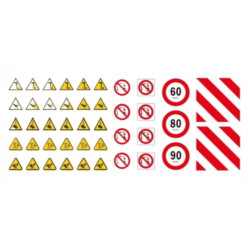 Simulation Model Toy Car Warning Sign Stickers Decoration for 1/14 Tamiya RC Truck Dump Truck SCANIA 770S VOLVO ACTROS BENZ MAN
Simulation Model Toy Car Warning Sign Stickers Decoration for 1/14 Tamiya RC Truck Dump Truck SCANIA 770S VOLVO ACTROS BENZ MAN