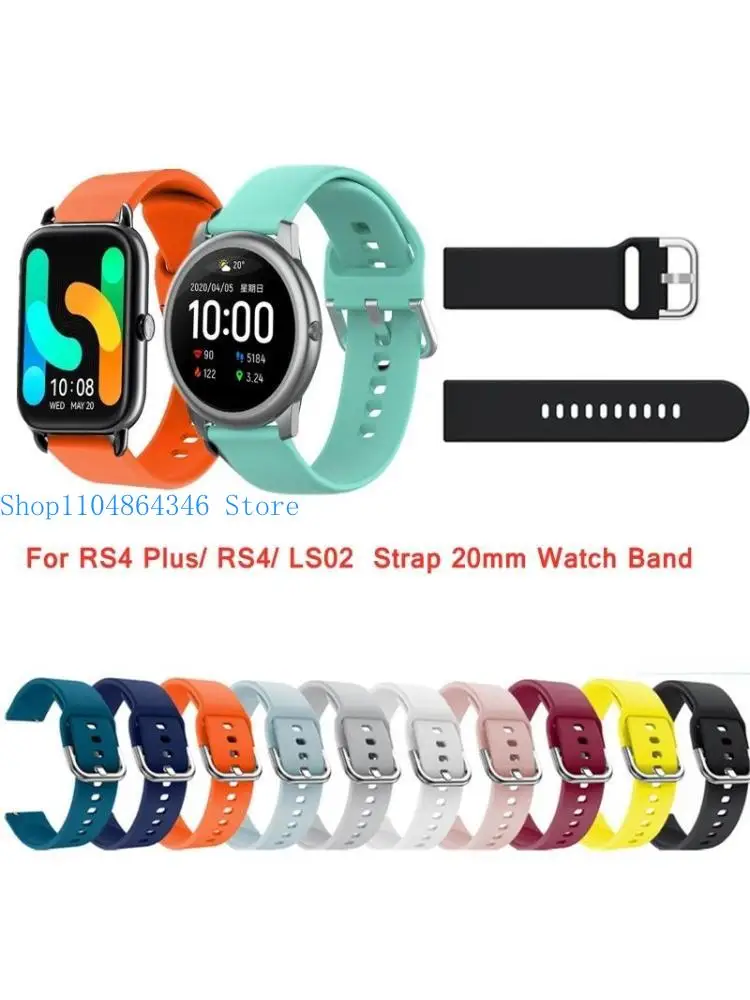 652F for Smart Watch Silicone Band for HaylouRS4 RS4 LS02 Belt Wear-resistant Sports Strap Wristband Bracelets
652F for Smart Watch Silicone Band for HaylouRS4 RS4 LS02 Belt Wear-resistant Sports Strap Wristband Bracelets