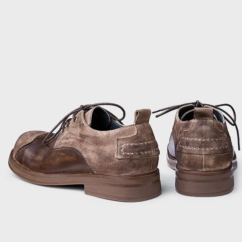 Niche Japanese retro leather handmade shoes design youth leather shoes men's Guochao original tooling shoes
Niche Japanese retro leather handmade shoes design youth leather shoes men's Guochao original tooling shoes