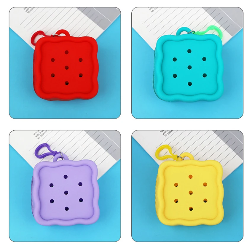 5pcs Coin Purses Children Silicone Plain Hollow Out Short Wallet With Keychain Mix Color
5pcs Coin Purses Children Silicone Plain Hollow Out Short Wallet With Keychain Mix Color