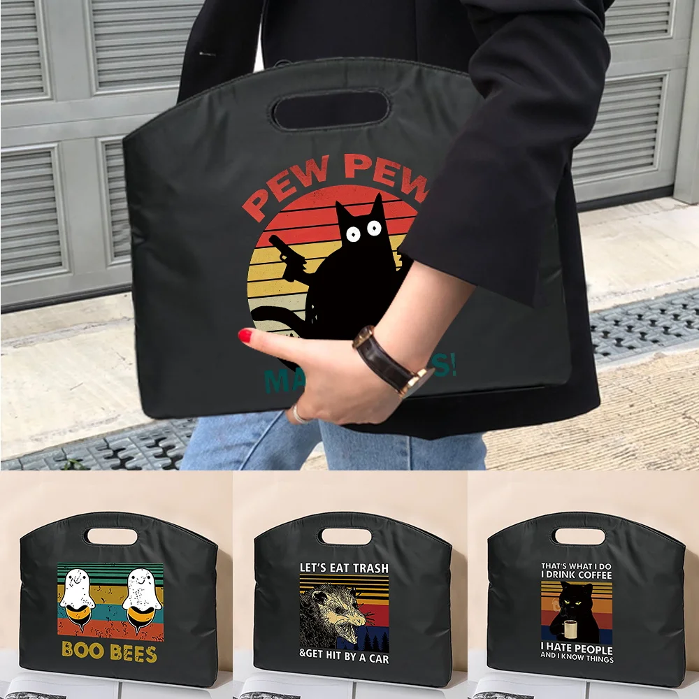 Briefcase Portable High Capacity A4 Document Bag Meeting File Organize Package Business Laptop Office Totes Case Sleeve Handbag
Briefcase Portable High Capacity A4 Document Bag Meeting File Organize Package Business Laptop Office Totes Case Sleeve Handbag