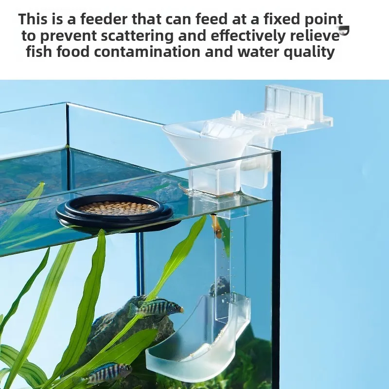 Yee Fish Feeder for Aquarium - Floating & Sinking Fish Food Dispenser with Feeding Ring, Tube - for Tropical Fish,Goldfish,Betta
Yee Fish Feeder for Aquarium - Floating & Sinking Fish Food Dispenser with Feeding Ring, Tube - for Tropical Fish,Goldfish,Betta