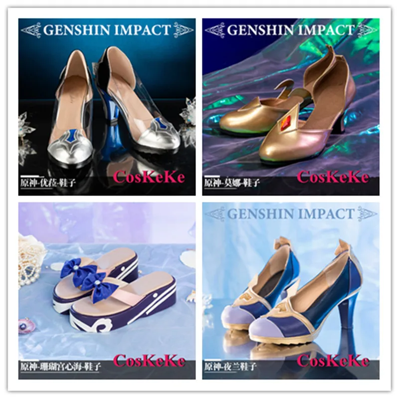 Обувь для ролевых игр CosKeKe Eula/Mona/Sangonomiya Kokomi/Yelan Аниме игры Genshin Impact обувь на высоком каблуке аксессуары для ролевых игр 37-39
Обувь для ролевых игр CosKeKe Eula/Mona/Sangonomiya Kokomi/Yelan Аниме игры Genshin Impact обувь на высоком каблуке аксессуары для ролевых игр 37-39